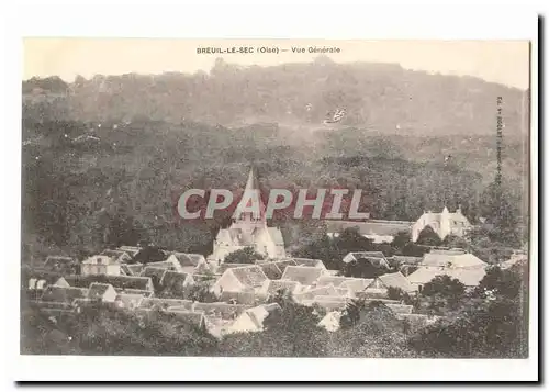 Breuil le Sec Cartes postales Vue generale