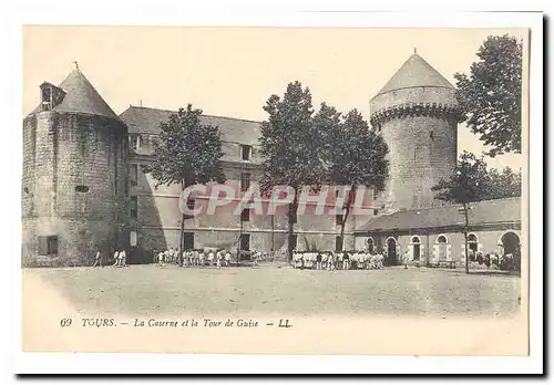 Tours Ansichtskarte AK La caserne et la Tour de Guise