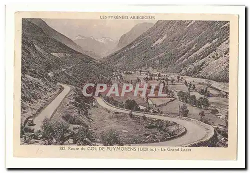 Route du col de Puymorens Cartes postales Le grand LAcet