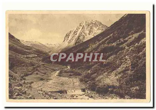 Cartes postales L&#39Ariege en aval de l&#39hospitalier Le roc de Carroux