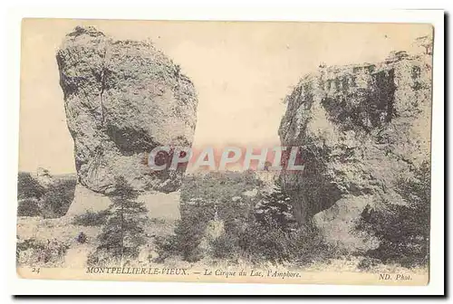 Montpellier le Vieux Ansichtskarte AK Le cirque du lac l&#39amphore