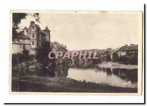 Espalion Cartes postales L&#39ancien palais de justice et les rives du lot