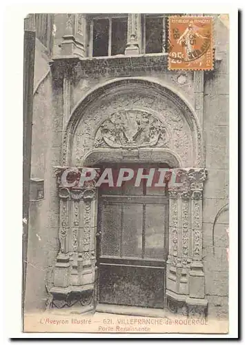 Villefranche de Rouergue Cartes postales Porte Renaissance