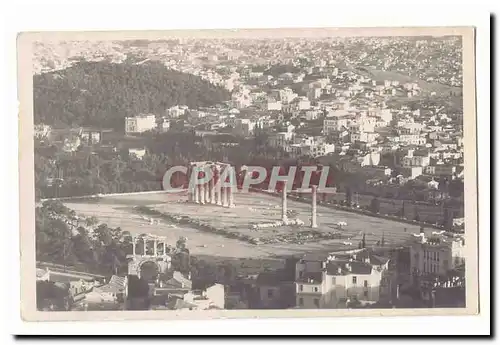 Grece Cartes postales Athenes L'olympieion vu de l'acropole