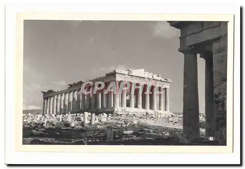 Grece Ansichtskarte AK Athenes Parthenon