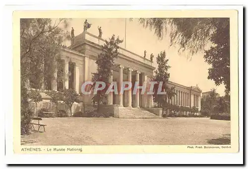 Grece Cartes postales Athenes Le musee national