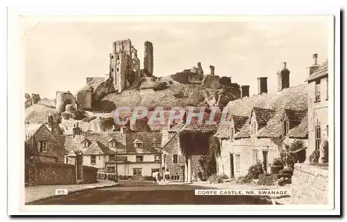 Great Britain Corfe Castle Cartes postales NR Swanage