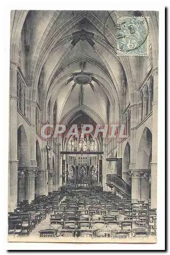 Reims Cartes postales Interieur de l&#39eglise Saint Jacques