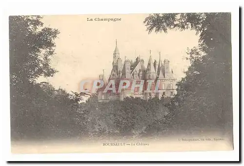 Boursault Cartes postales Le chateau