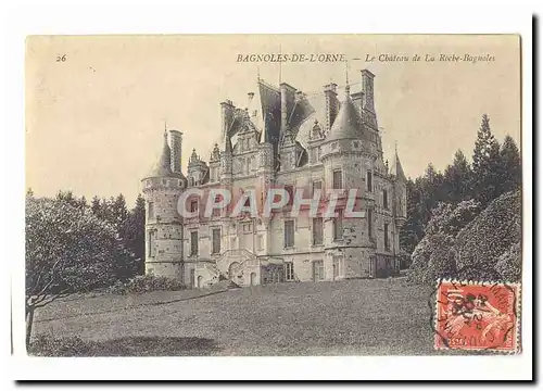 Bagnoles de L&#39Orne Cartes postales Le chateau de la roche Bagnoles