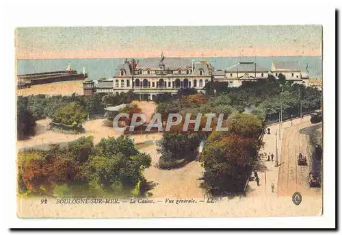 Boulogne sur Mer Cartes postales Le casino Vue generale