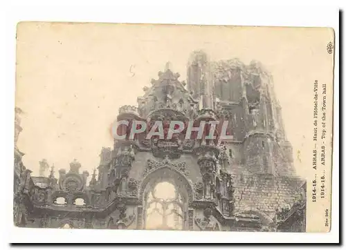 Arras Cartes postales Haut de l�hotel de ville