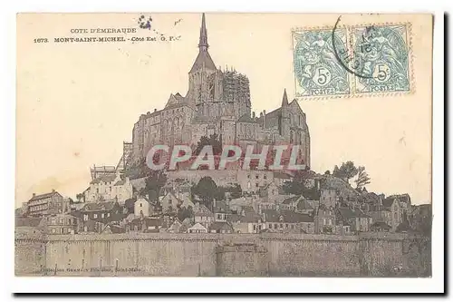 Le Mont Saint Michel Cartes postales Cote Est