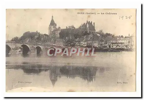 Gien Cartes postales Le chateau