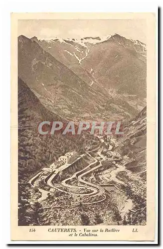 Cauterets Cartes postales Vue sur la Raillere et le Cabaliros