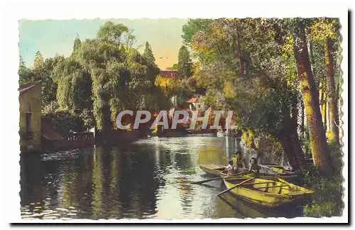 La Chartre sur le Loir Cartes postales Les bords du Loir au fond la Chatillon