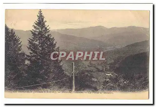 Le Hohneck Cartes postales Ancienne frontiere La vallee de Munster