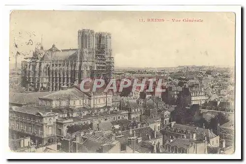 Reims Cartes postales Vue generale