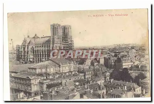 Reims Cartes postales Vue generale