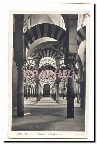 Espagne Cartes postales moderne Cordoba Interior de la Mezquita