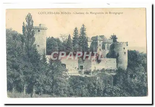 Couches les Mines Ansichtskarte AK Chateau de Marguerite de Bourgogne