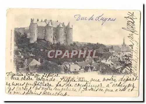 Cartes postales chateau de Luynes