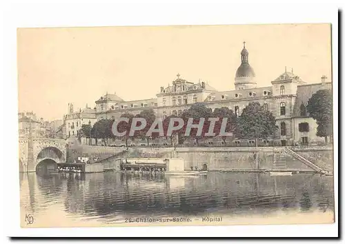 Chalon sur Saone Cartes postales Hopital