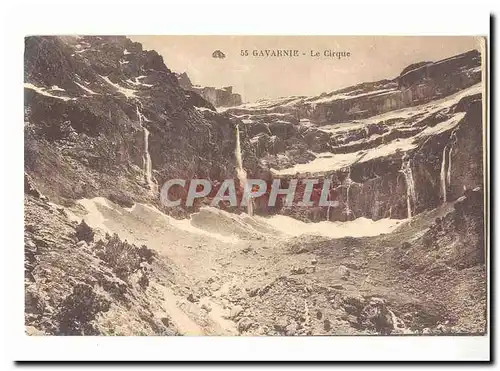 Gavarnie Cartes postales Le cirque