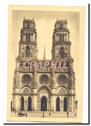 Orleans Cartes postales La cathedrale Eglise Sainte Croix