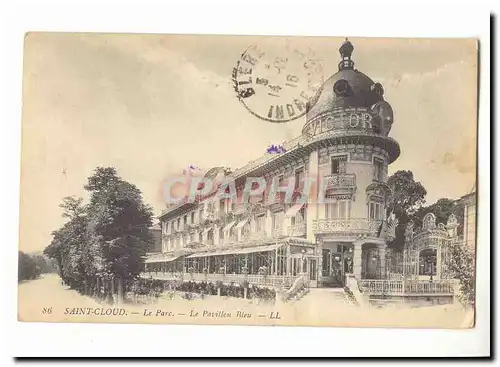 Saint Cloud Cartes postales Le pavillon bleu