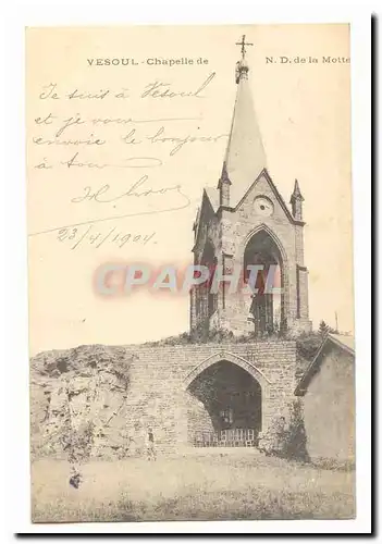 Vesoul Cartes postales Chapelle de ND de la Motte