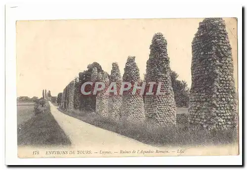 Environs de Tours Cartes postales Luynes Ruines de l&#39aqueduc romain