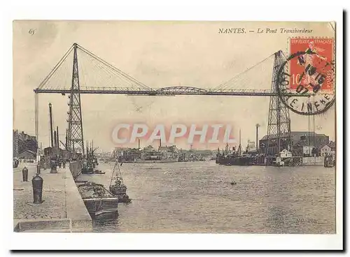 Nantes Cartes postales Le pont Transbordeur