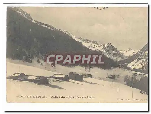 Modane Cartes postales Vallee du Lavoir en hiver