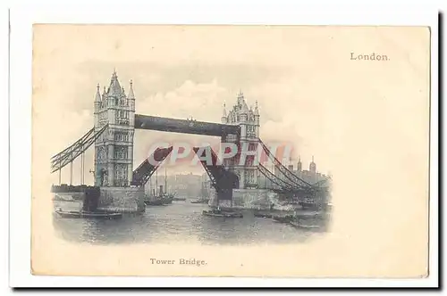 London Cartes postales Tower bridge