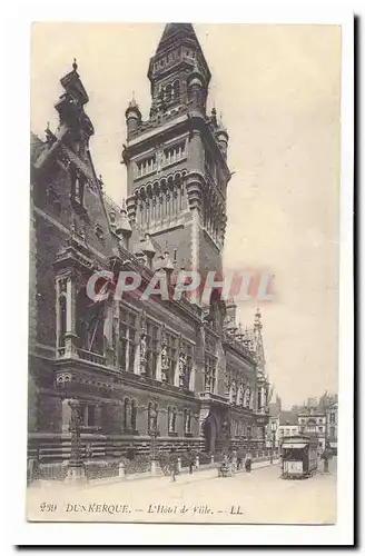 Dunkerque Cartes postales l'hotel de ville