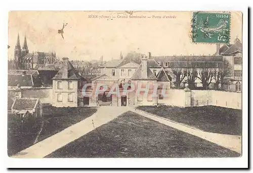 Sees Cartes postales Grand seminaire Porte d&#39entree