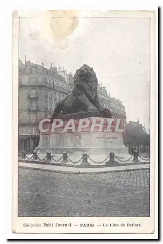 Paris Cartes postales Le Lion de Belfort