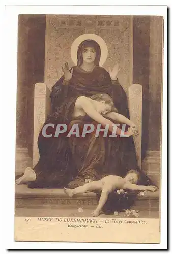 Musee du Luxembourg (6eme) Ansichtskarte AK La vierge Consolatrice Bouguereau