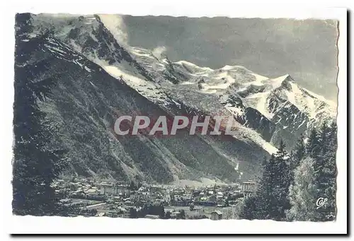 Chamonix Mont Blanc Cartes postales Vue generale et le Mont Blanc