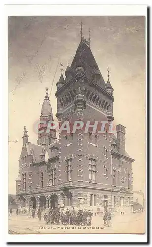 Lille Cartes postales Mairie de la Madeleine