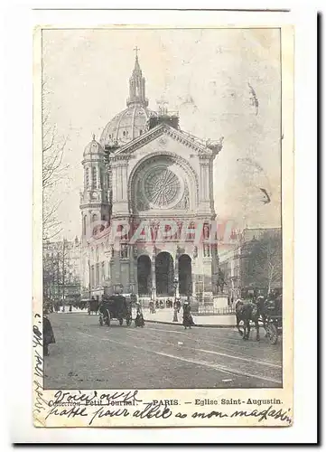 Paris (8eme) Ansichtskarte AK Eglise Saint augustin