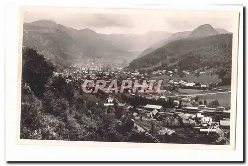 L�auvergne Moderne Karte Le Mont Dore La ville et la vallee de la Dordogne