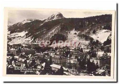 L�auvergne Cartes postales moderne Le Mont Dore sous la neige Vue generale