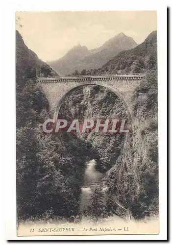 Saint Sauveur Cartes postales Le pont Napoleon