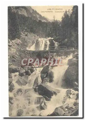 Cauterets Cartes postales Cascade de Lintour