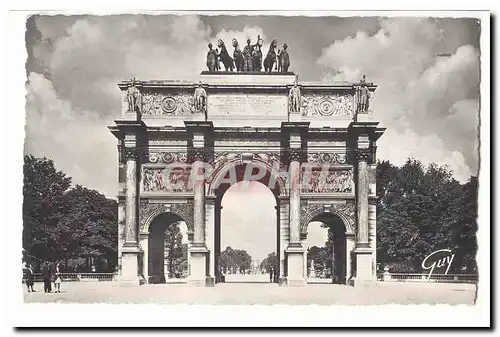 Paris (1er) Cartes postales moderne Arc de TRiomphe du CArroussel (1806)