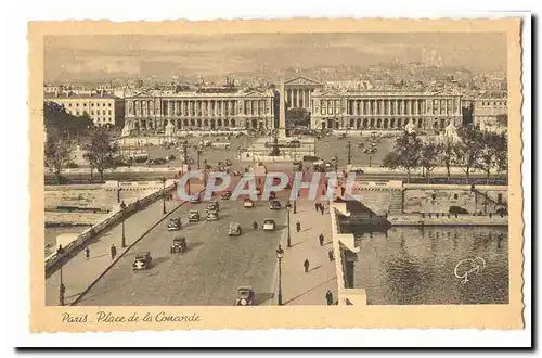 Paris (8eme) Ansichtskarte AK Place de la concorde