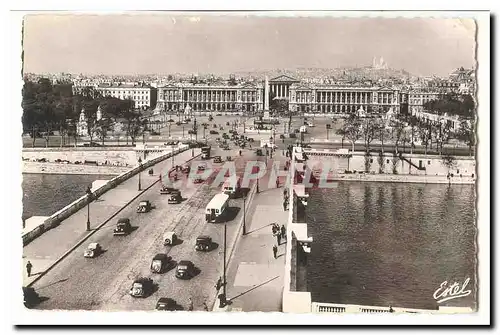 Paris (8eme) Ansichtskarte AK Le pont et la place de la Concorde