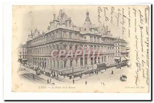 Lyon Cartes postales Le palais de la Bourse